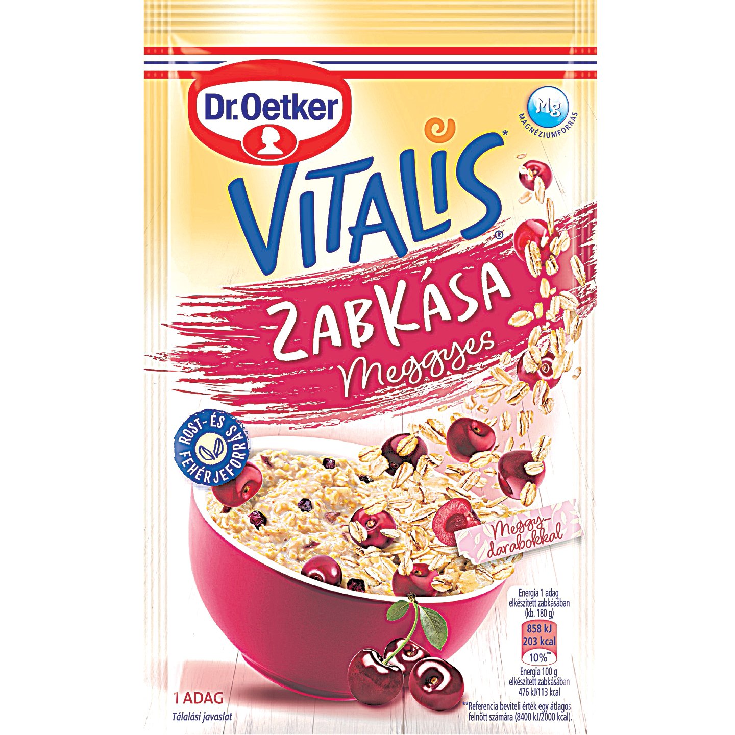 Dr. Oetker Meggyes Vitalis Zabkása
