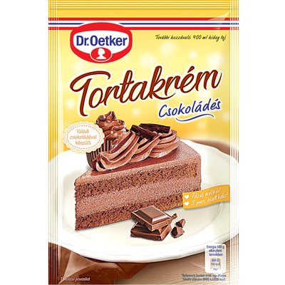 DR. OETKER CSOKOLÁDÉS TORTAKRÉM termékképe