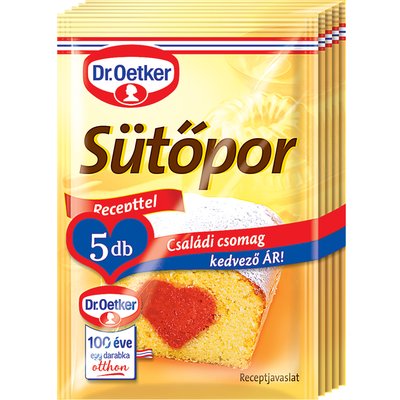 DR. OETKER SÜTŐPOR MULTIPACK termékképe