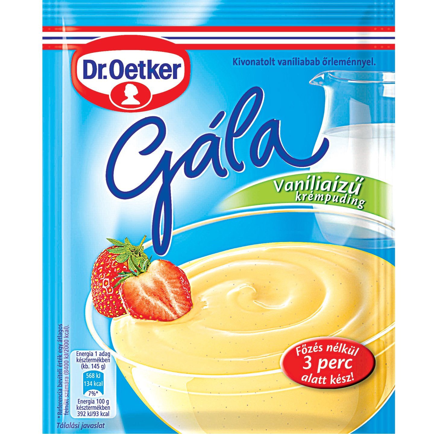 Dr. Oetker Gála Vanília ízű Krémpuding
