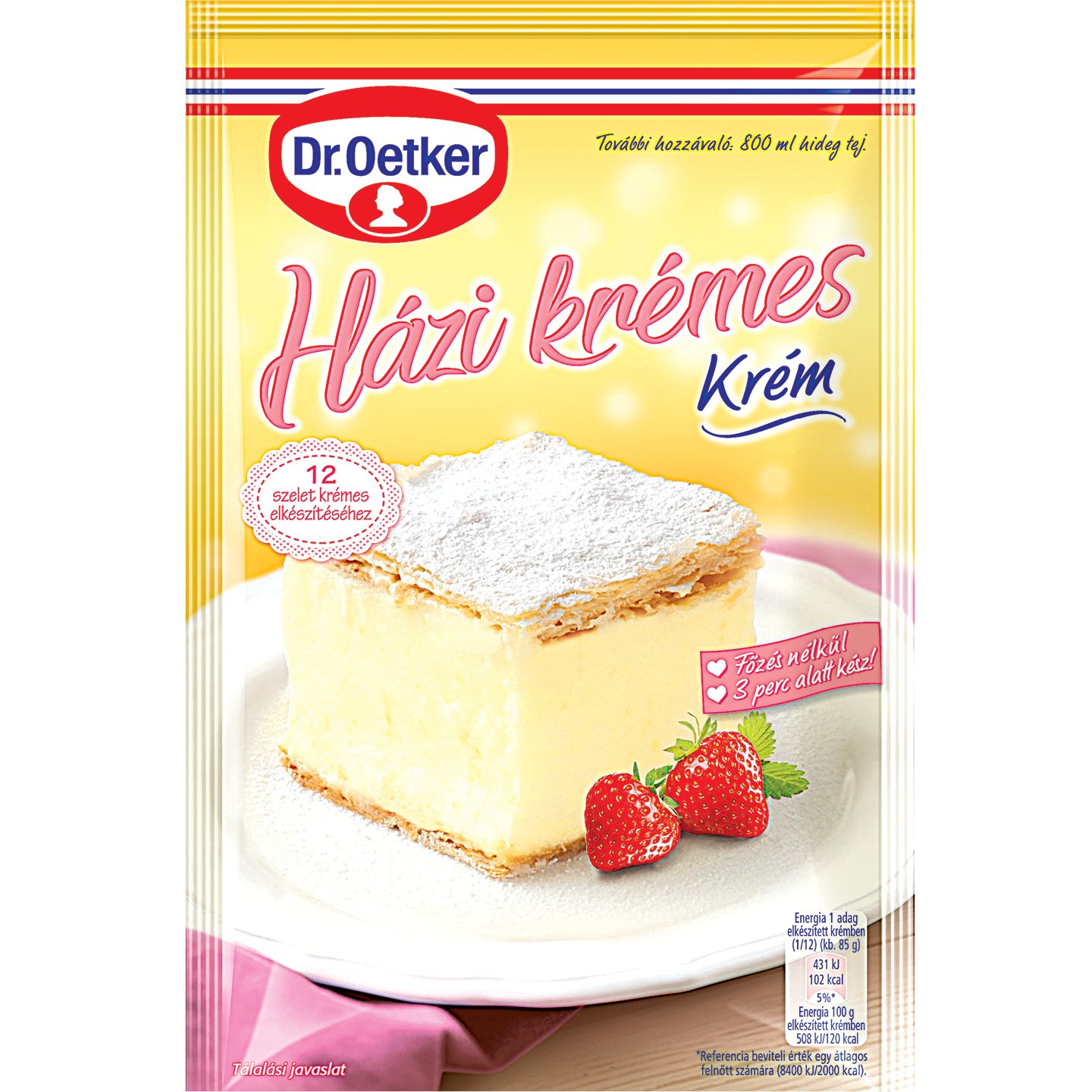 Dr. Oetker Házi Krémes Krém