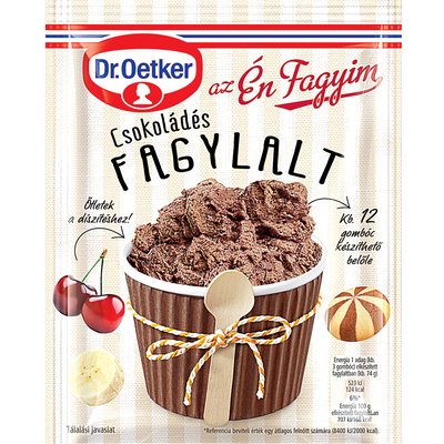 Image of DR.OETKER CSOKOLÁDÉS FAGYLALTPOR