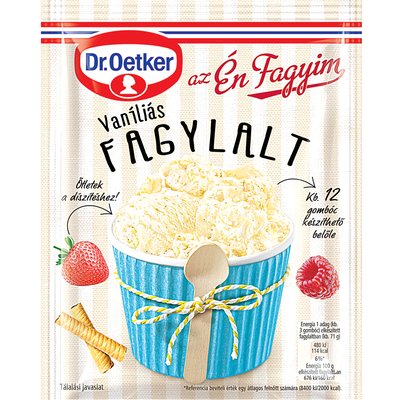 Image of DR.OETKER VANÍLIÁS FAGYLALTPOR