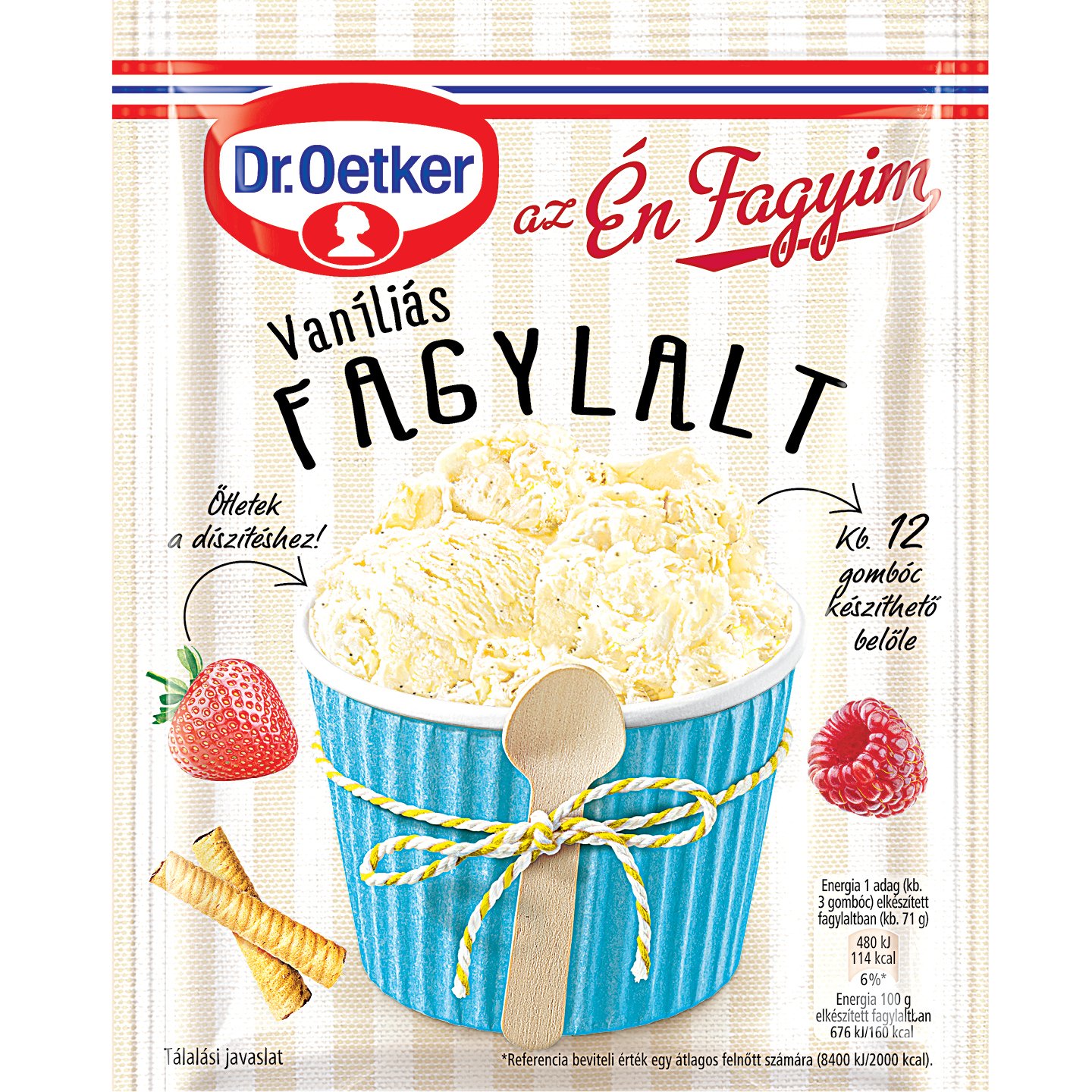 Dr.oetker Vaníliás Fagylaltpor