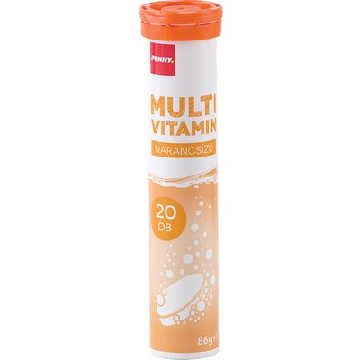 PENNY MULTIVITAMIN PEZSGŐTABLETTA termékképe
