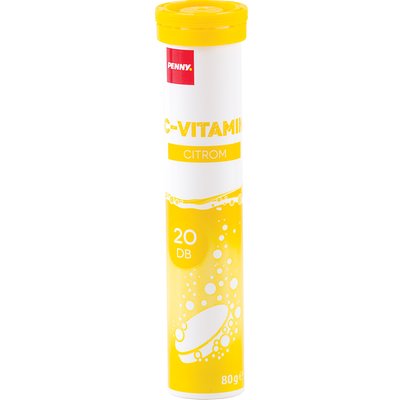 PENNY C-VITAMIN PEZSGŐTABLETTA termékképe