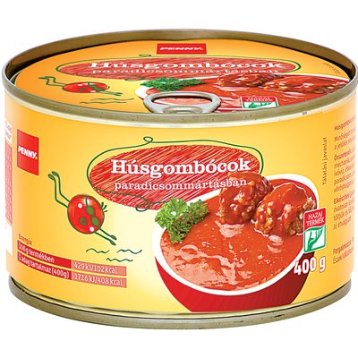 PENNY HÚSGOMBÓCOK PARADICSOMMÁRTÁSBAN termékképe
