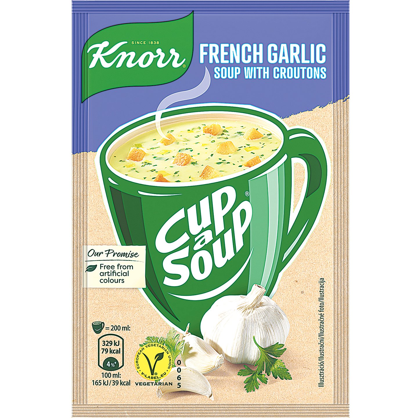 Knorr Instant Fokhagymakrémleves