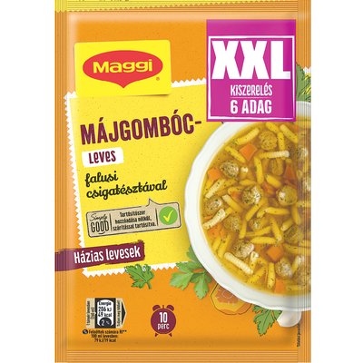 Image of MAGGI XXL MÁJGOMBÓCLEVES FALUSI CSIGATÉSZTÁVAL