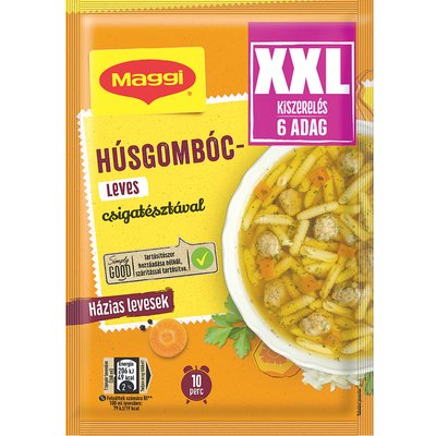 MAGGI XXL HÚSGOMBÓCLEVES CSIGATÉSZTÁVAL termékképe