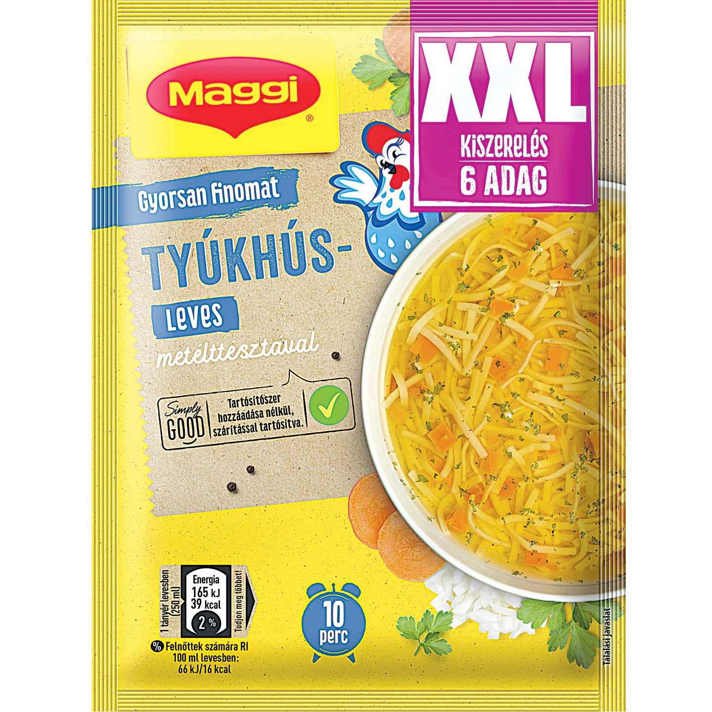 Maggi Xxl Tyúkhúsleves Metélttésztával