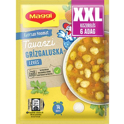 MAGGI XXL TAVASZI GRÍZGALUSKA LEVES termékképe