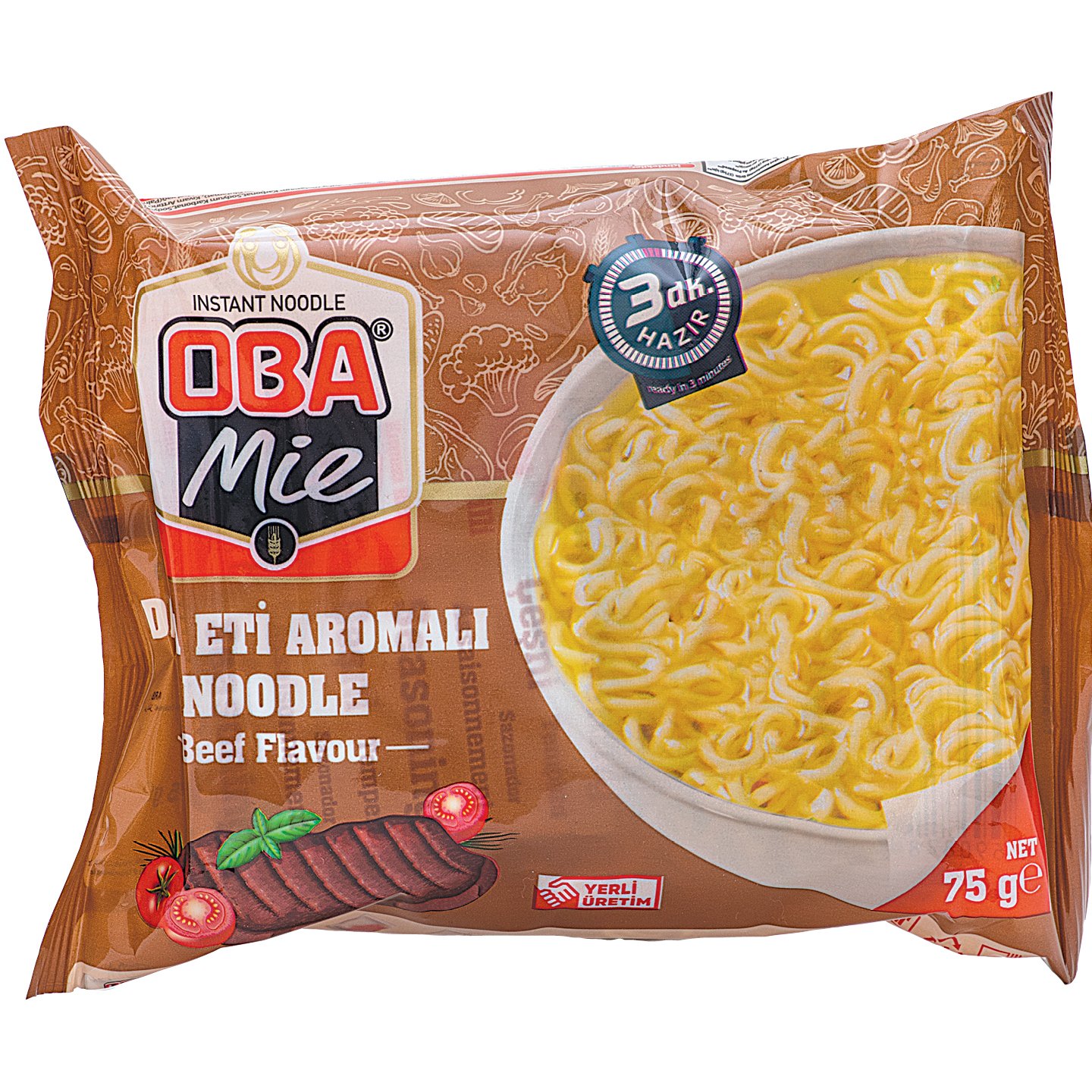 Oba Mie Instant Marhahús ízű Leves