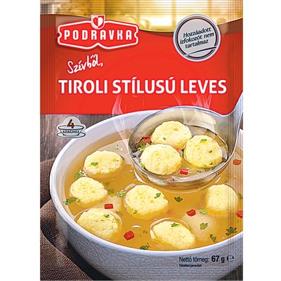 PODRAVKA TIROLI LEVES termékképe
