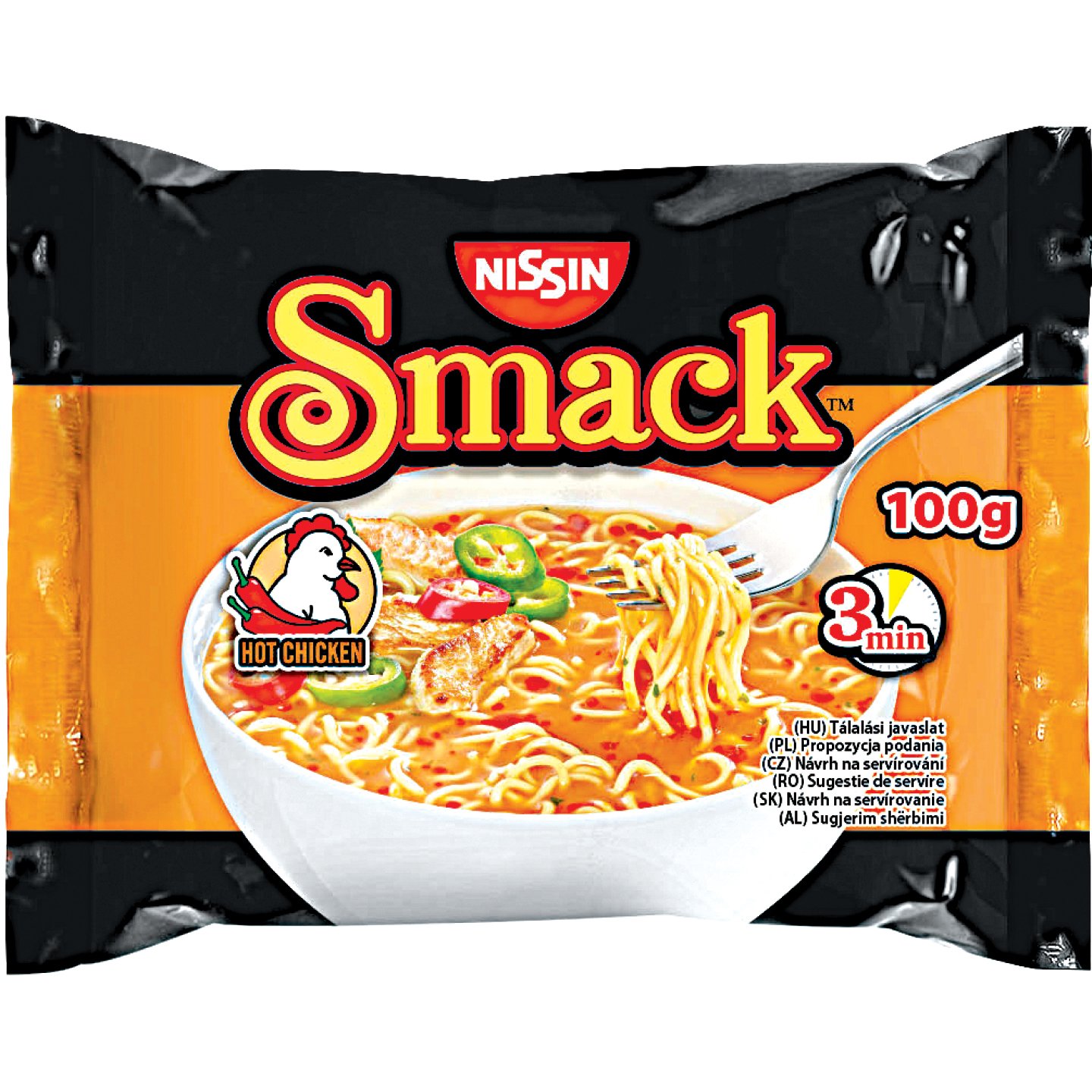 Nissin Smack Csípős Csirke Leves