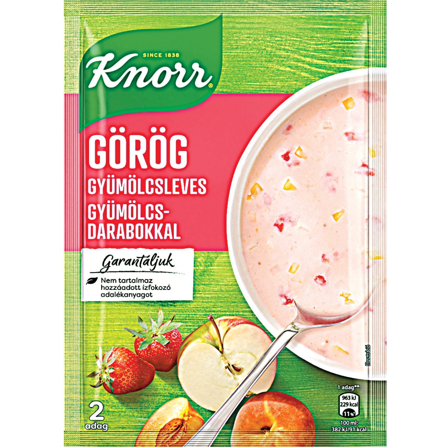 Knorr Görög Gyümölcsleves