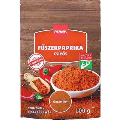 PENNY CSÍPŐS FŰSZERPAPRIKA ŐRLEMÉNY termékképe
