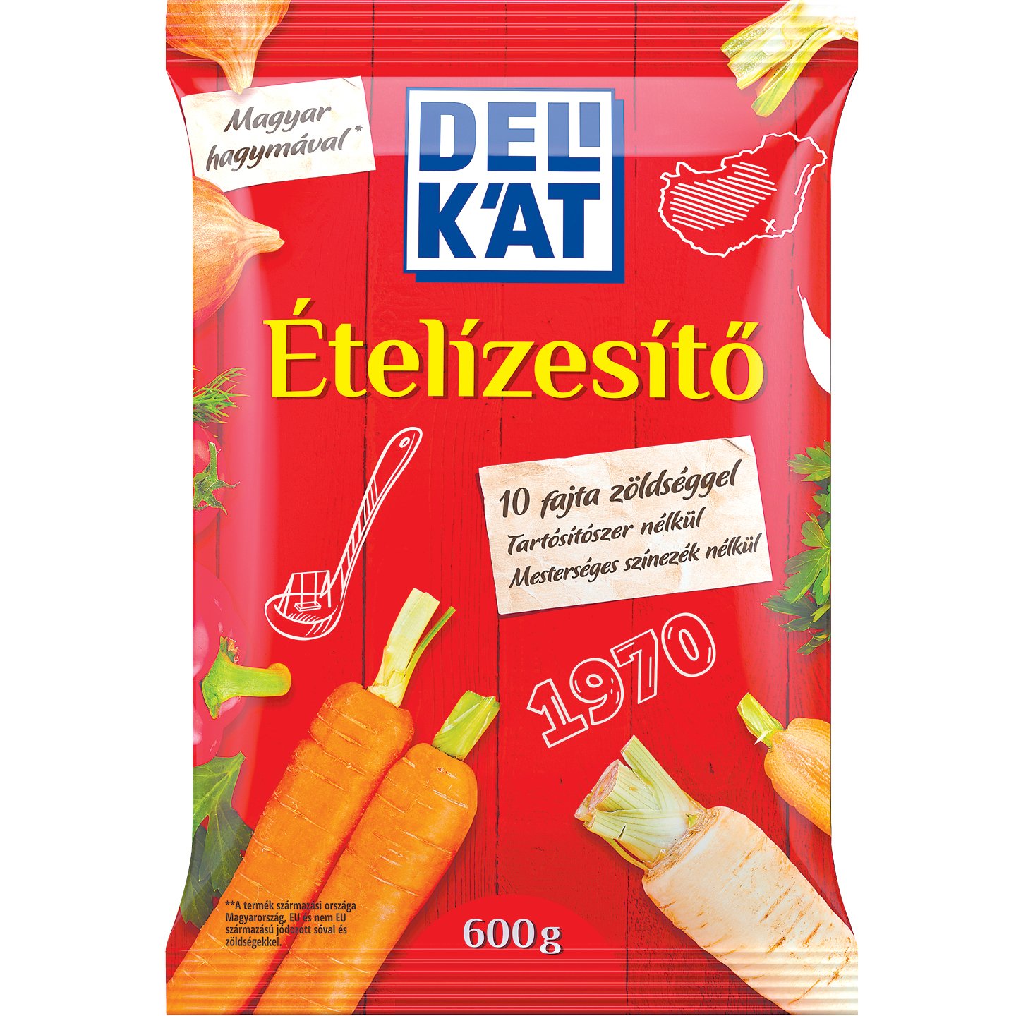 Delikát ételízesítő