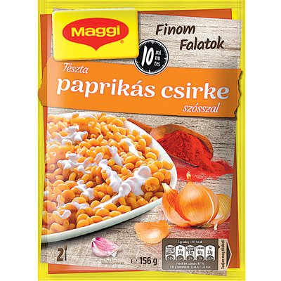 MAGGI TÉSZTA PAPRIKÁS CSIRKE SZÓSSZAL termékképe