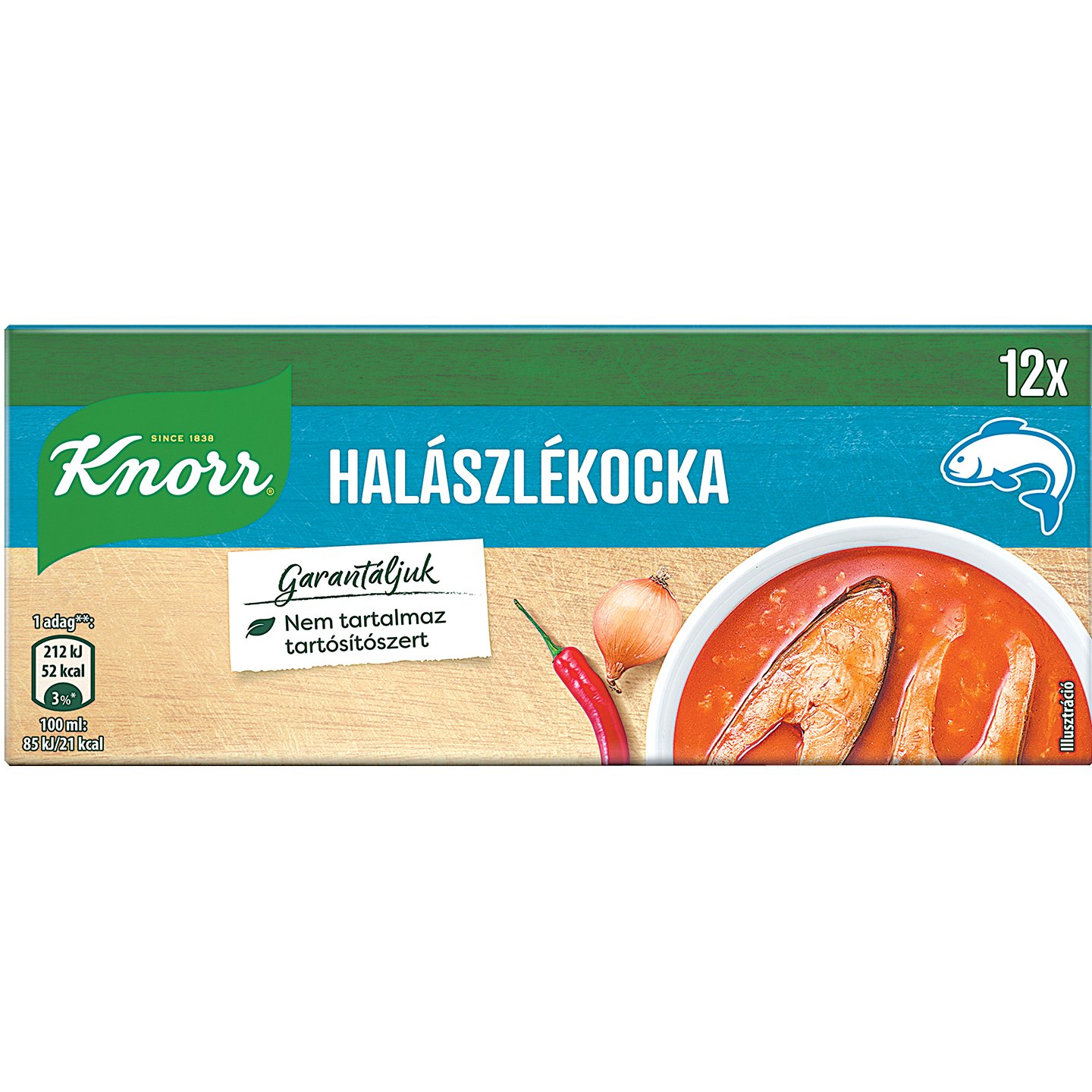 Knorr Halászlékocka