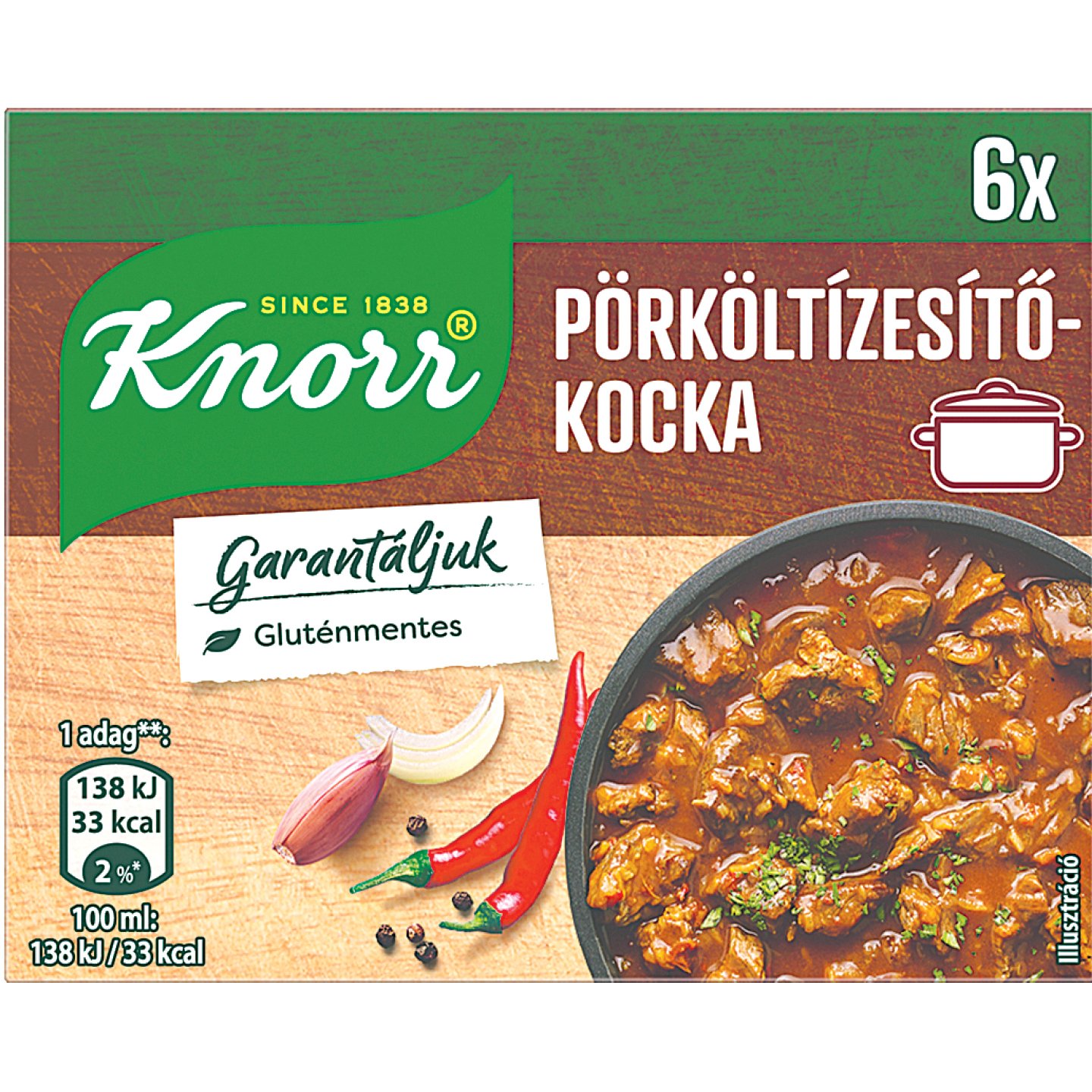 Knorr Pörköltízesítő Kocka