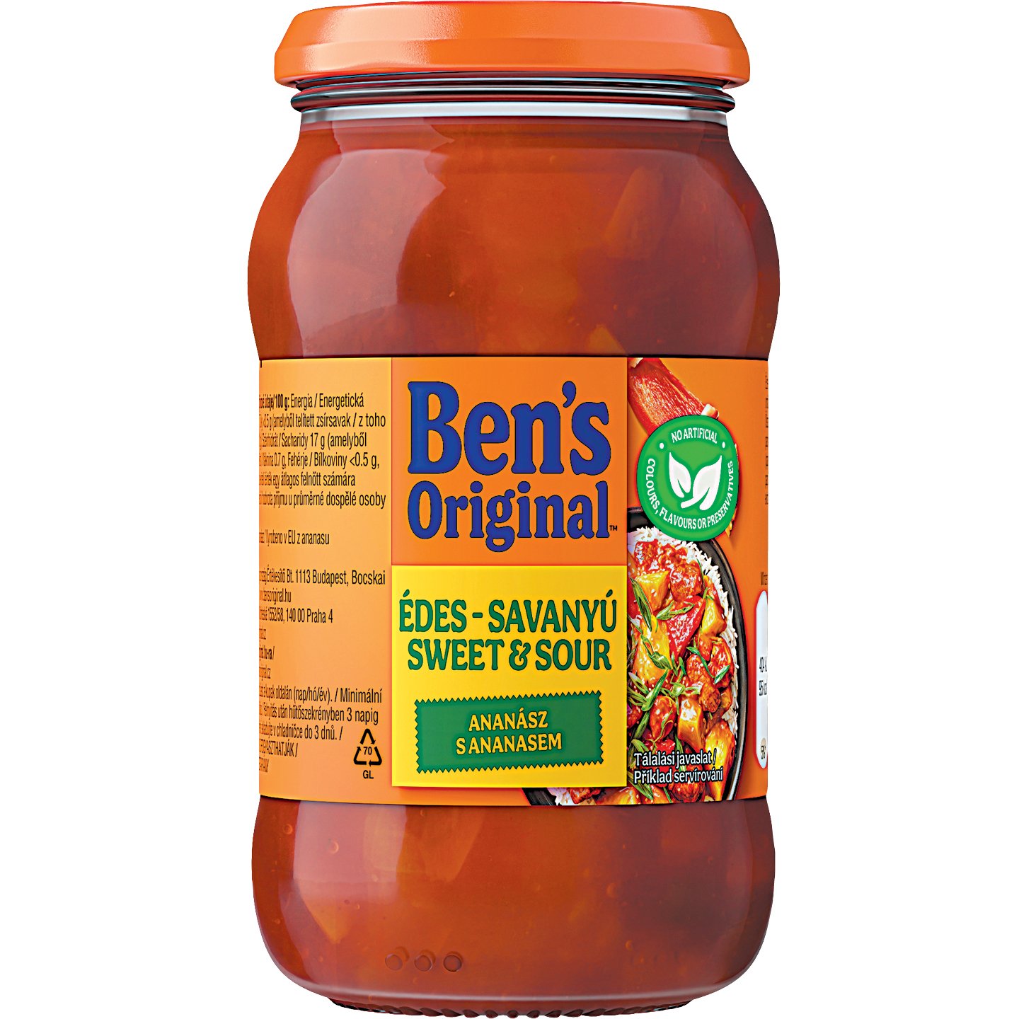 Ben"s Édes-savanyú Mártás Ananásszal