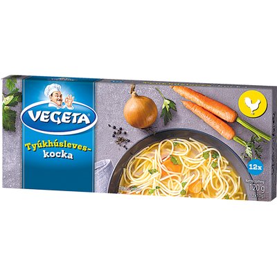 VEGETA TYÚKHÚSLEVES KOCKA termékképe