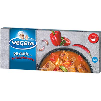 VEGETA GULYÁSLEVES- ÉS PÖRKÖLT KOCKA termékképe