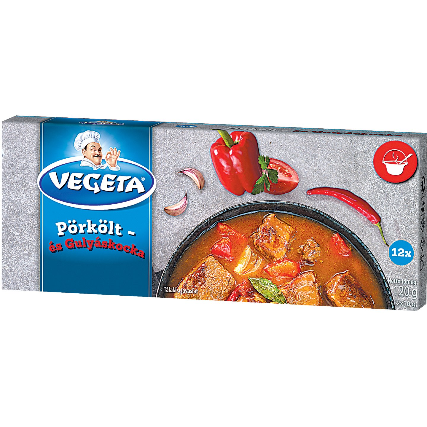 Vegeta Gulyásleves- és Pörkölt Kocka