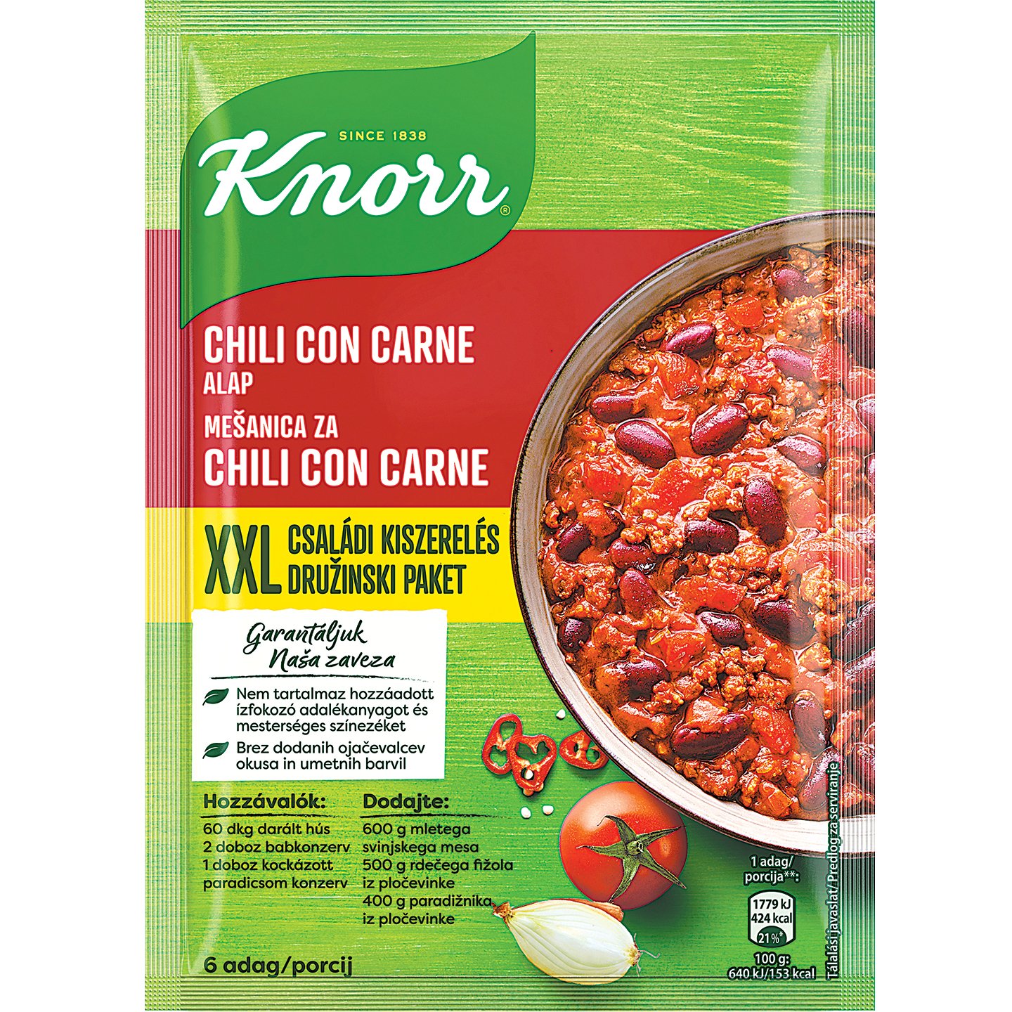 Knorr Chili Con Carne Xxl Alap