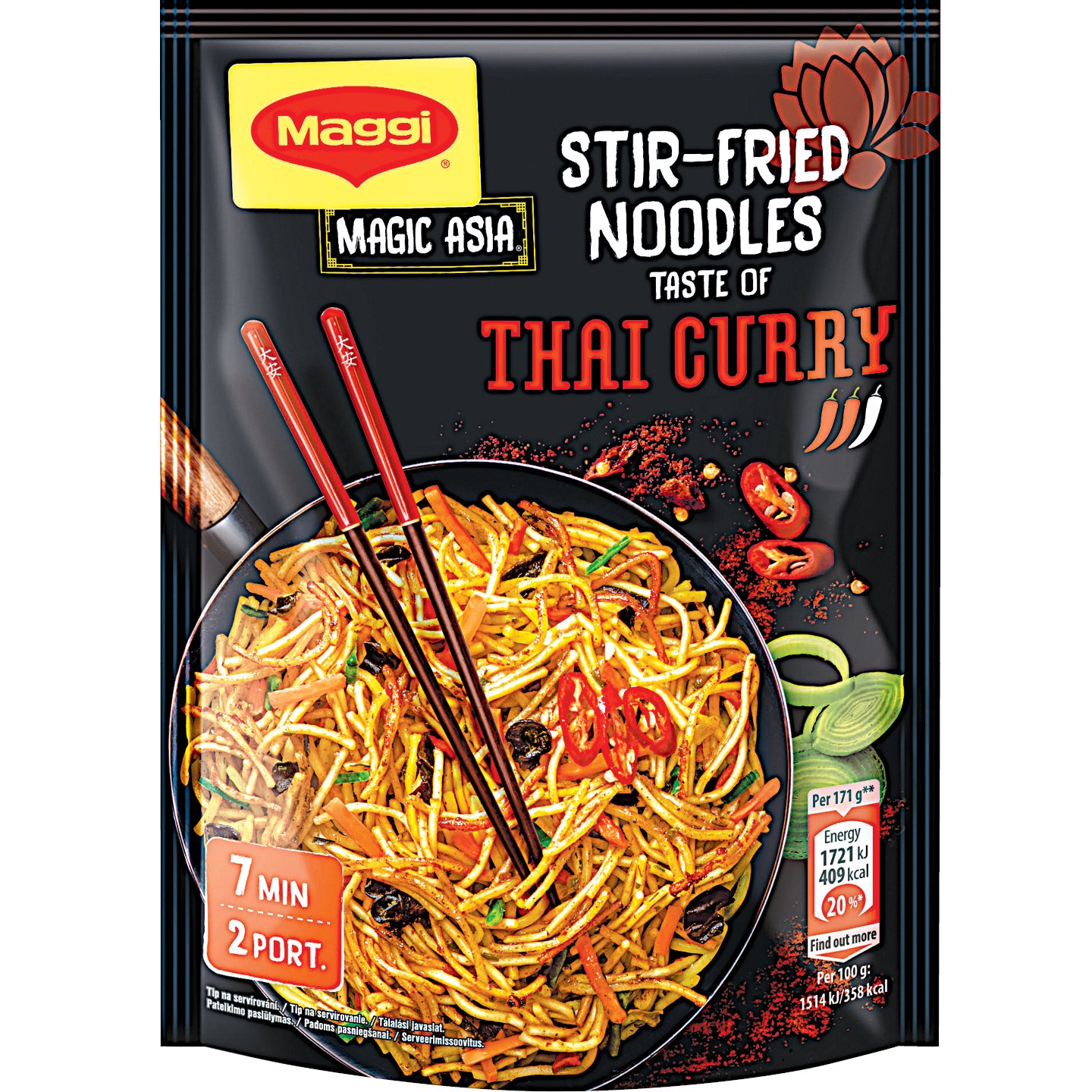 Maggi Thai Curry Tészta