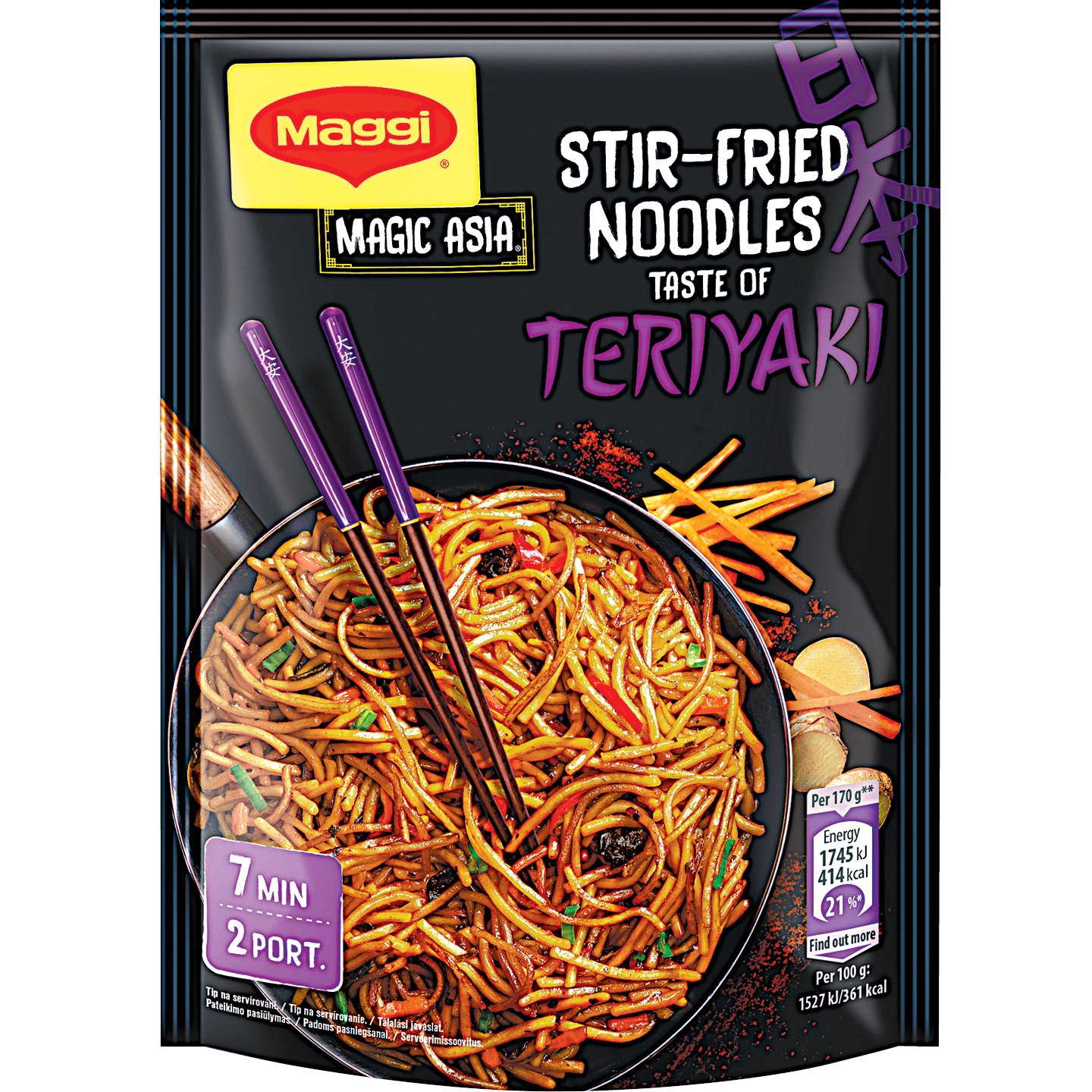 Maggi Teriyaki Tészta