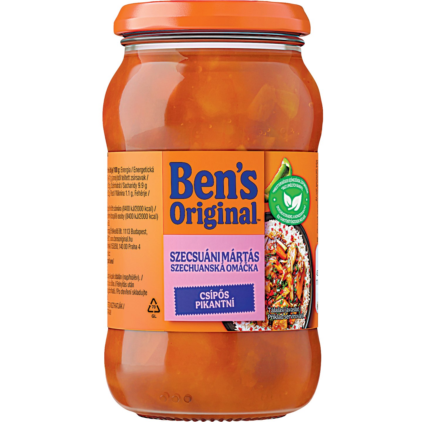 Ben"s Csípős Szecsuáni Mártás