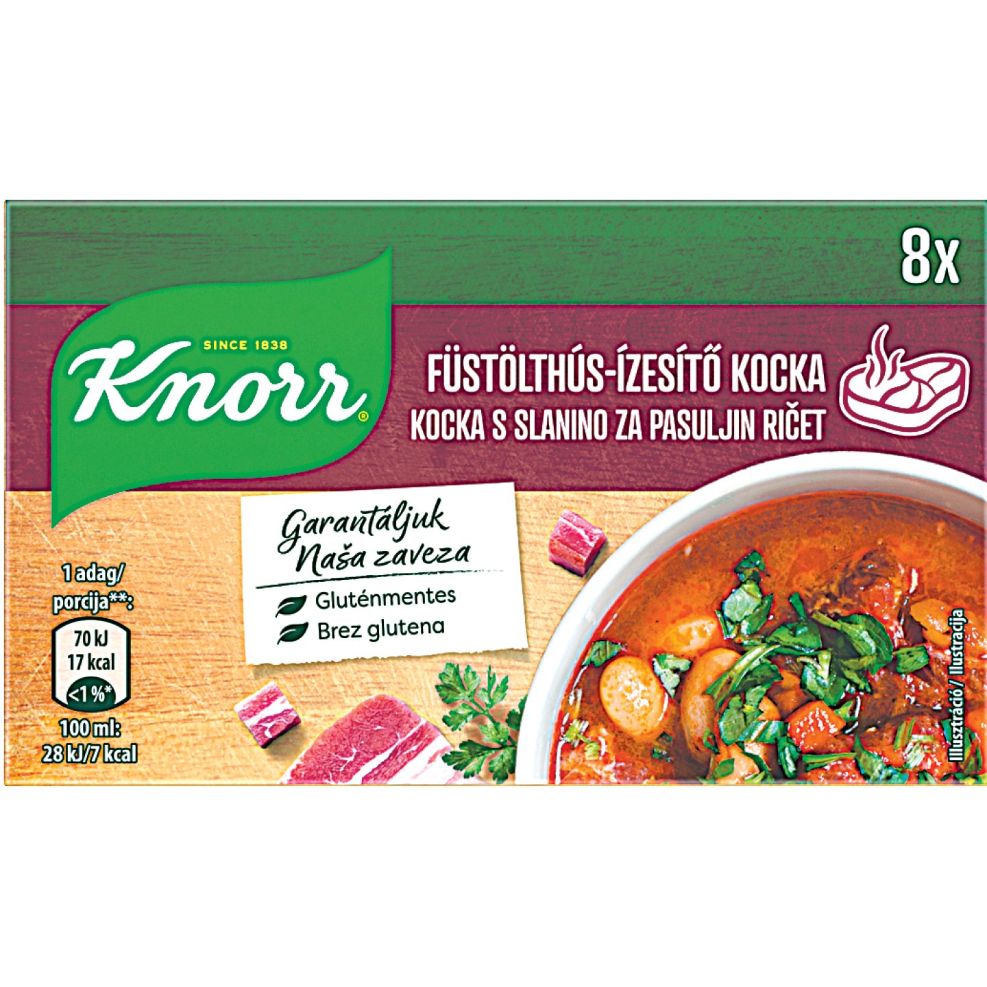 Knorr Füstölthús-ízesítő Kocka