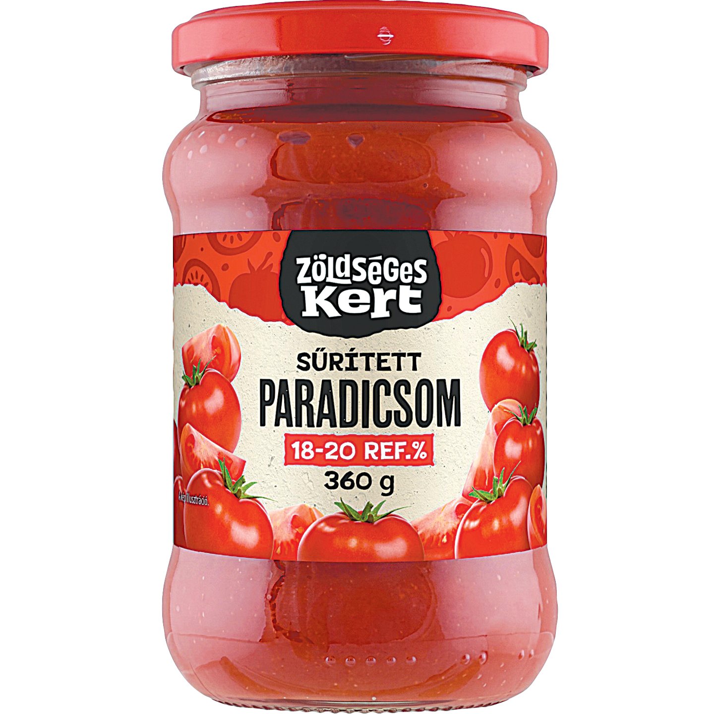 Zöldségeskert Sűrített Paradicsom