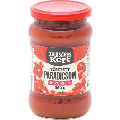 ZÖLDSÉGESKERT SŰRÍTETT PARADICSOM termékképe