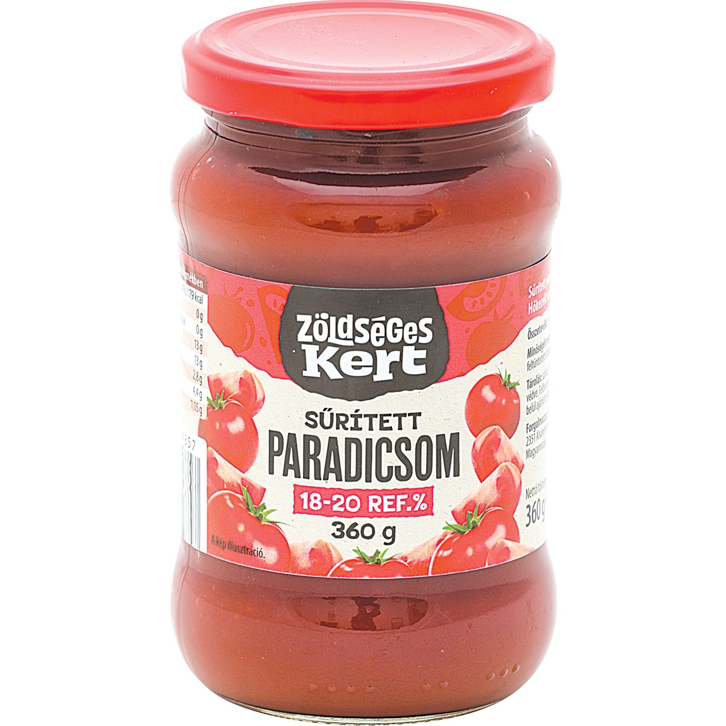 Zöldségeskert Sűrített Paradicsom