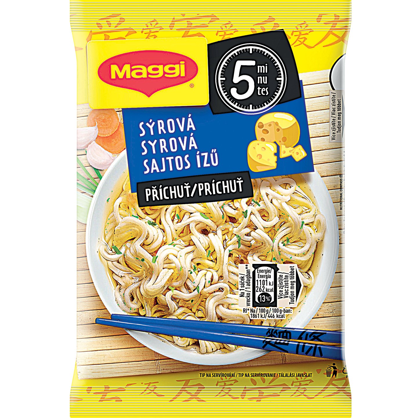 Maggi Párperc Sajtos Instant Tészta
