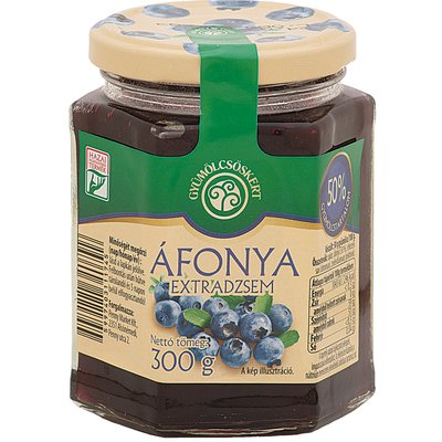 Image of GYÜMÖLCSÖSKERT ÁFONYA ÍZŰ EXTRADZSEM