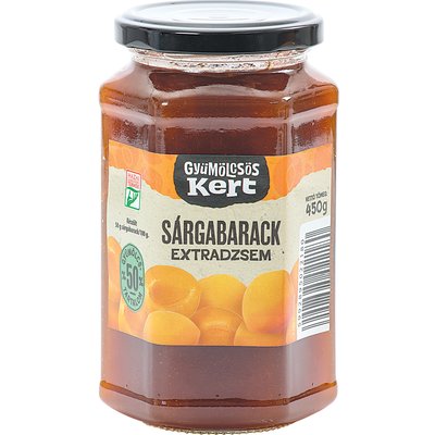 GYÜMÖLCSÖSKERT SÁRGABARACKOS EXTRADZSEM termékképe