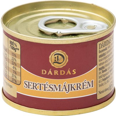 DÁRDÁS SERTÉSMÁJKRÉM termékképe