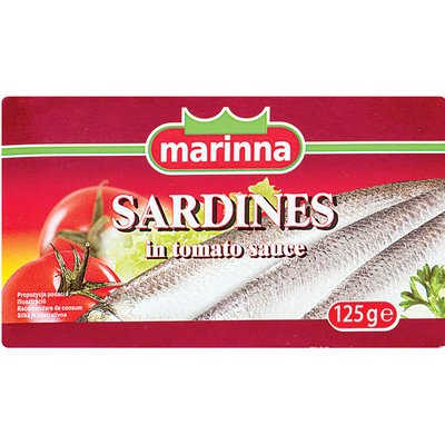 (MARINNA) PARADICSOMOS SZARDÍNIA 125G termékképe