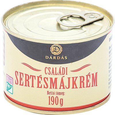 DÁRDÁS CSALÁDI SERTÉSMÁJKRÉM termékképe
