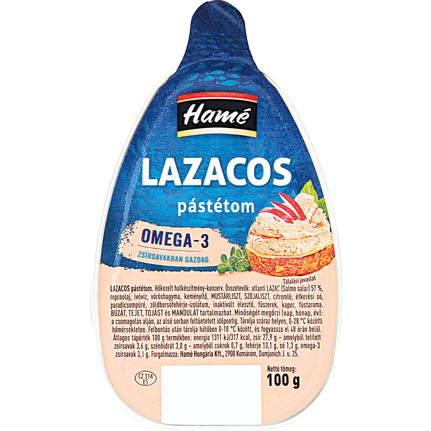 Hamé Lazacos Pástétom