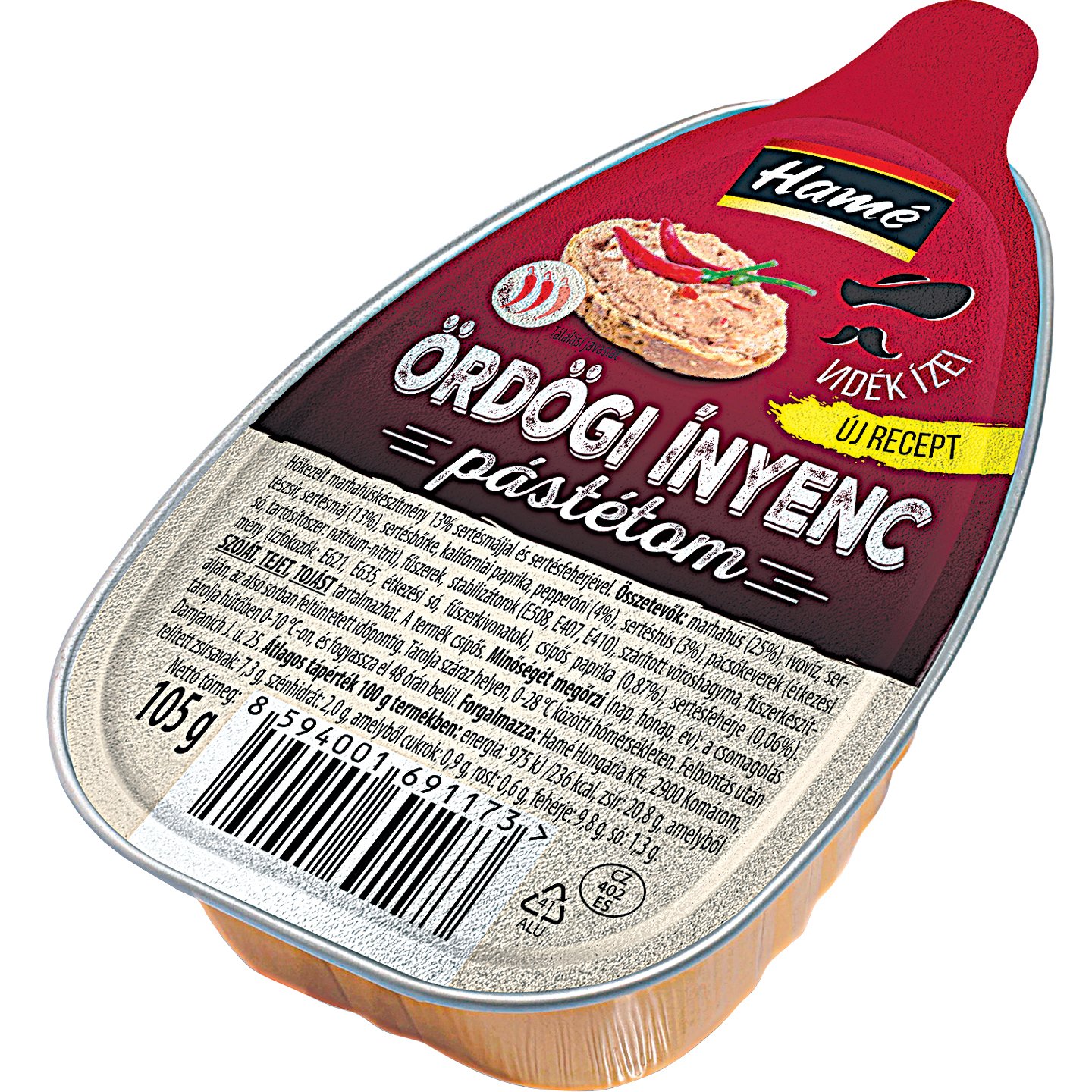 Hamé ördögi ínyenc Pástétom