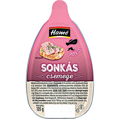 HAMÉ SONKÁS CSEMEGE 105G termékképe
