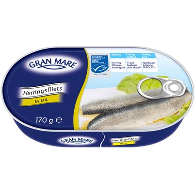 GRAN MARE HERING FILÉ OLAJBAN termékképe