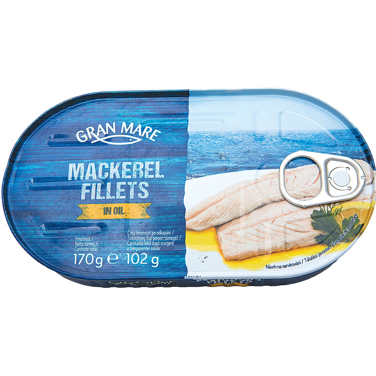 Gran Mare Makrélafilé Olajban