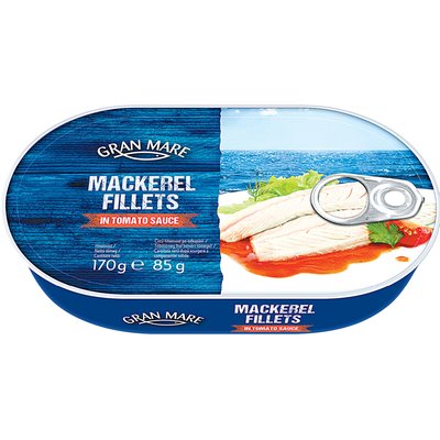 GRAN MARE MAKRÉLAFILÉ PARADICSOMOS SZÓSZBAN termékképe