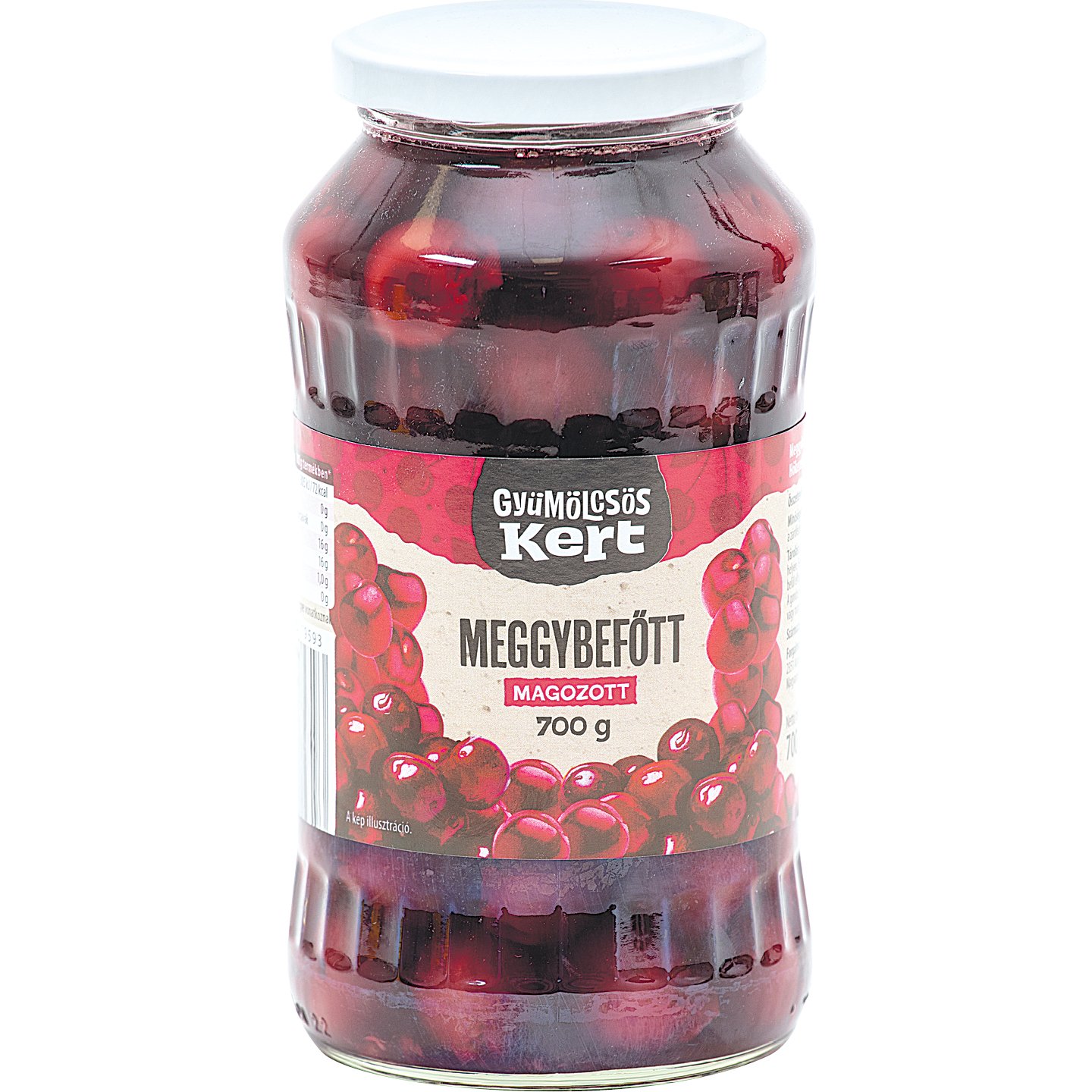 Gyümölcsöskert Meggybefőtt